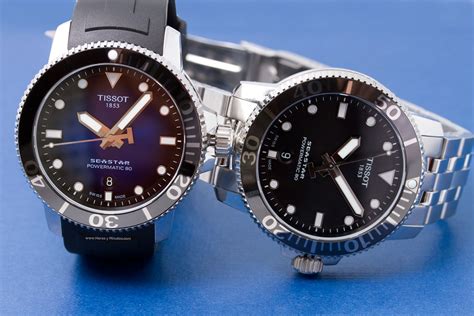 tissot seastar 1000 powermatic 80 vs rolex